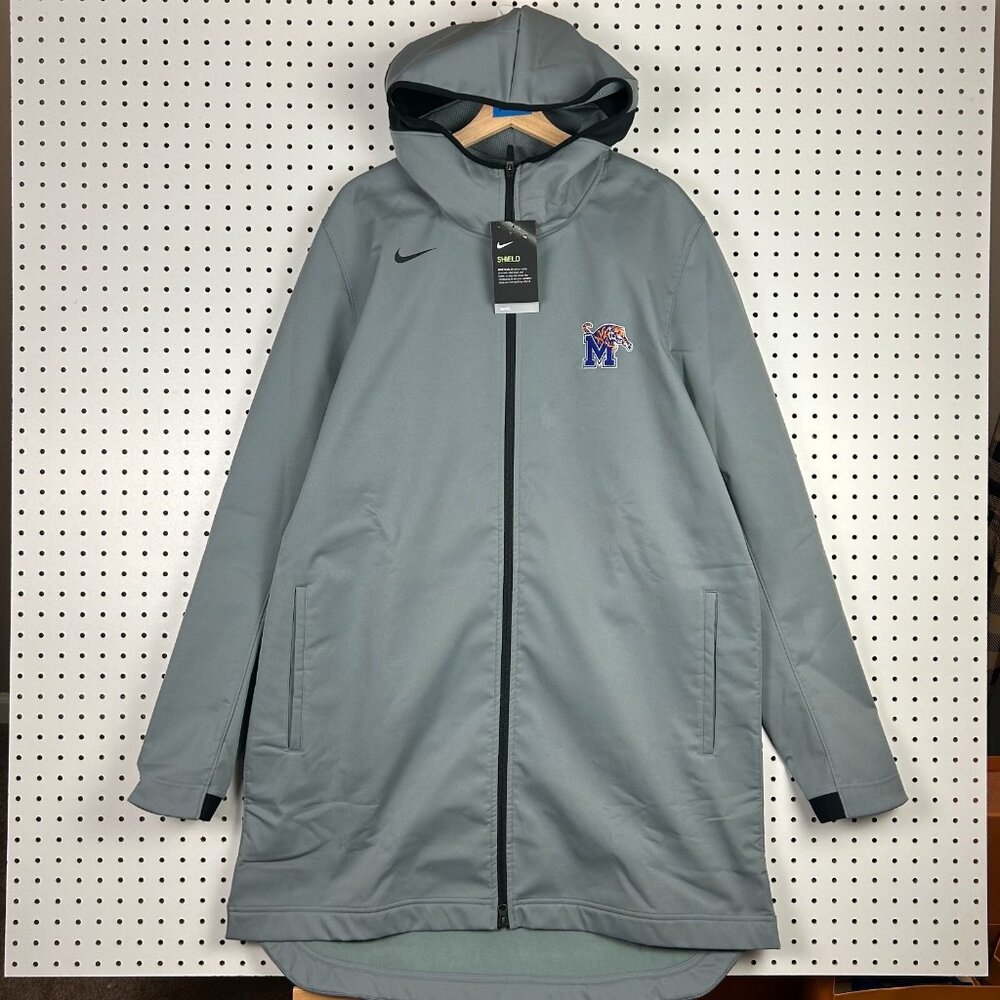 Nike Memphis Tigers Basketball Jacket XL Tall XLT NWT‎ Trench Rain Parka Penny